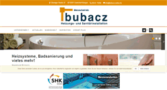 Desktop Screenshot of bubacz-online.de