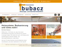 Tablet Screenshot of bubacz-online.de